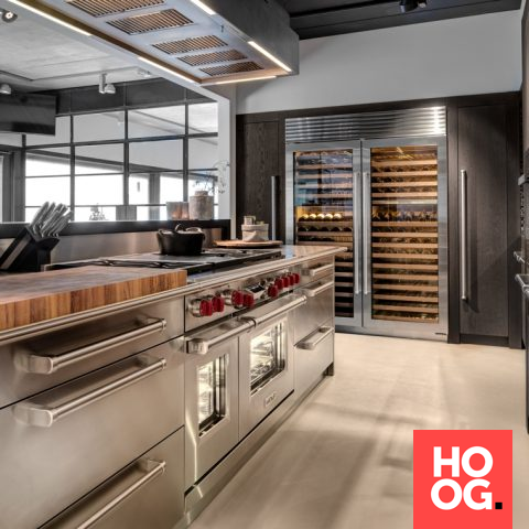 Exclusive design kitchen with Sub-Zero Wolf appliances