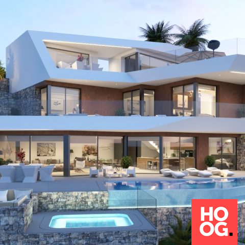 Moderne nieuw te bouwen villa In Benissa