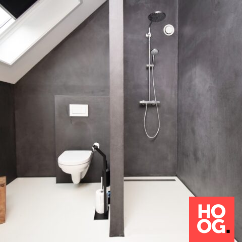 Exclusieve badkamer met beton ciré